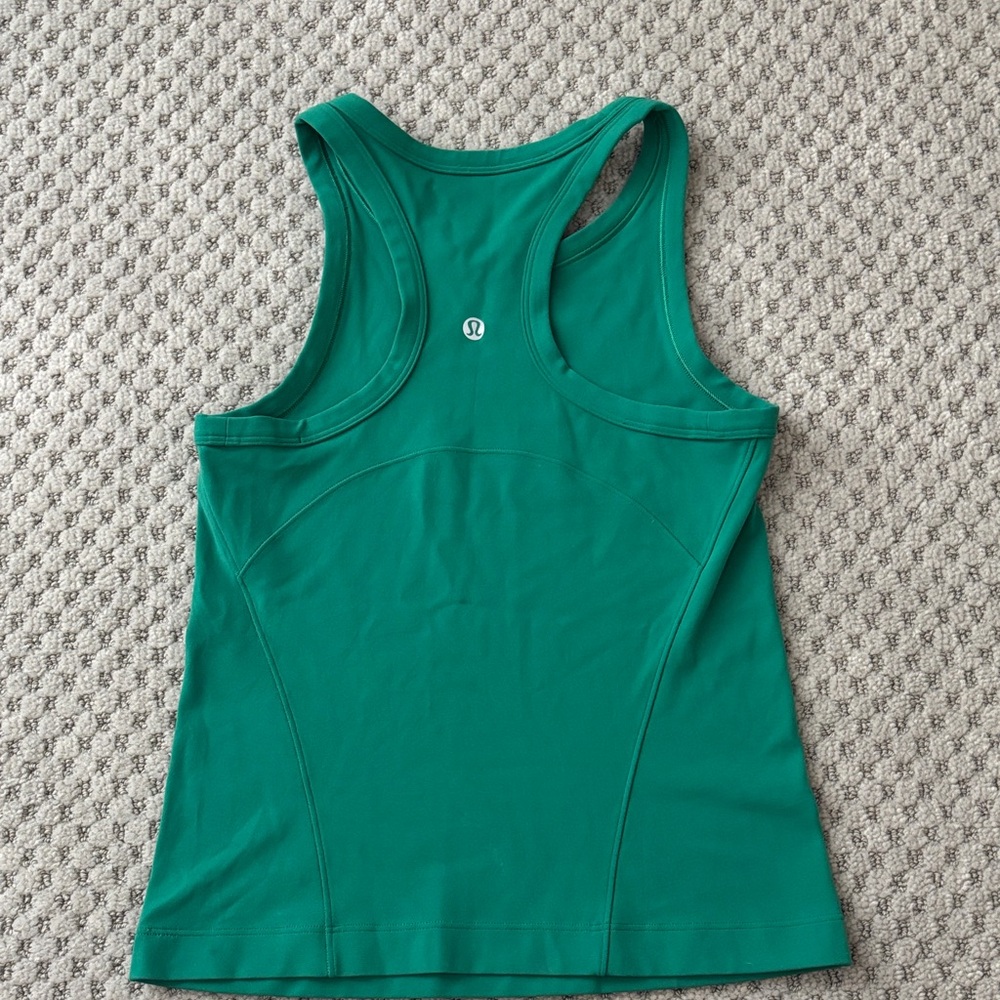 lululemon athletica Vibrant Green Tank Top